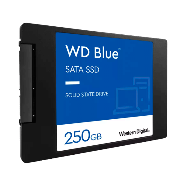 Ssd sata3 250gb western digital wds250g2b0a blue 550/525