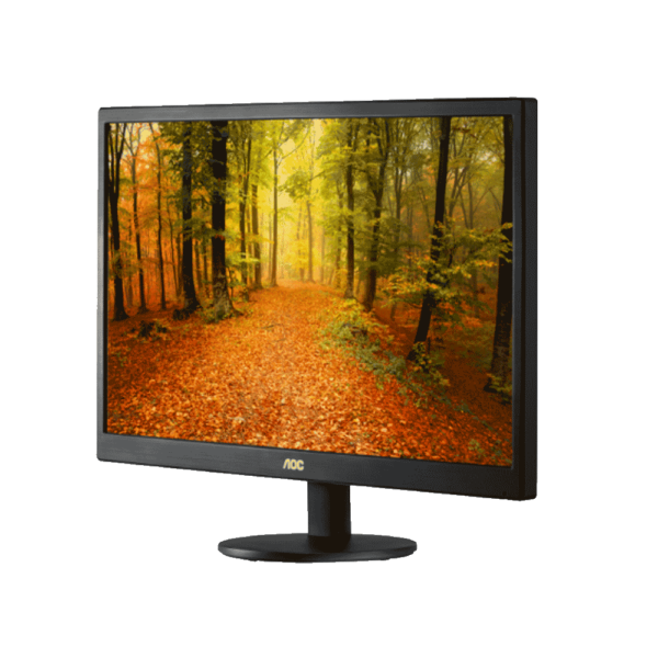 Mon 20" aoc e2070swn vga/negro/bivol