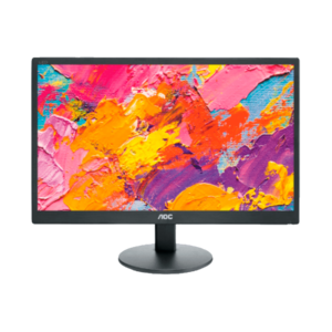 Mon 20" aoc e2070swn vga/negro/bivol