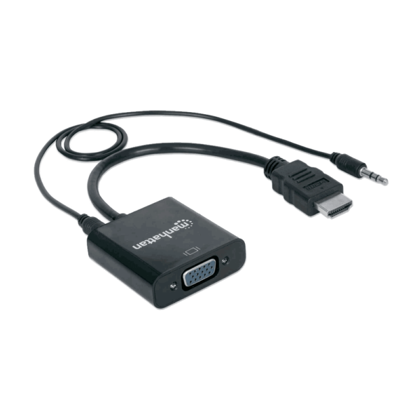 Adaptador hdmi-vga/audio 151559 bolsa negro