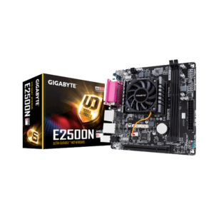 Placa madre + procesador gigabyte e2500n amd 1.4/v/s/r/hdmi/lpt/ddr3/itx