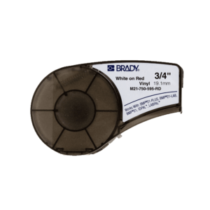Consumible brady cart.bmp21-(142801) vin.ind.out-rojo-19,05 mm x 6,40 metros