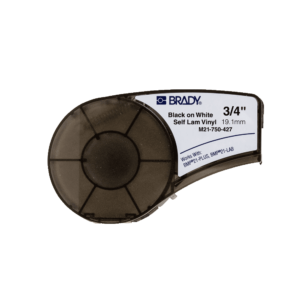 Consumible brady cart.bmp21-(110927) vin.lam-bl-19,05mm x 4,27mts x 9.53mm (rollo