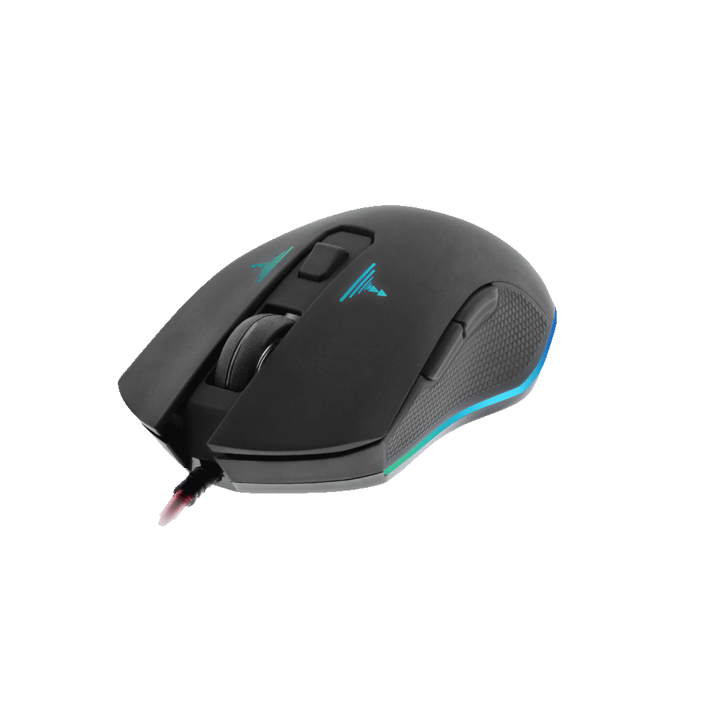 Mouse gamer usb xtm-710 3200dpi xtech negro/ luz led 4 colores