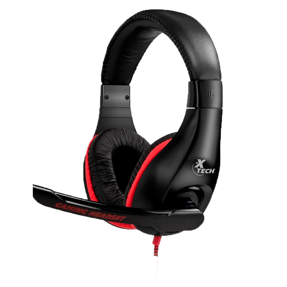 Auricular con microfono gamer xtech xth-510 3.5mm 2jack negro