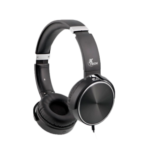 Auricular con microfono xtech xth-345 headph 3.5mm 1jack negro