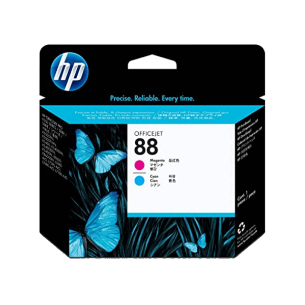 Tinta hp 88 cabezal magenta/cyan c9382a ***