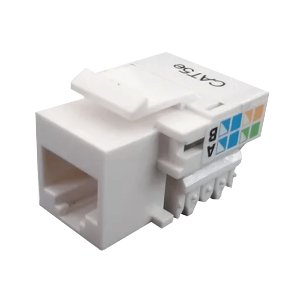 Conector rj45 hembra lanpro cat.5e blan lp-xcepuswh