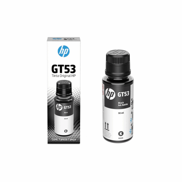 Tinta hp gt53 negro 1vv22al 90ml
