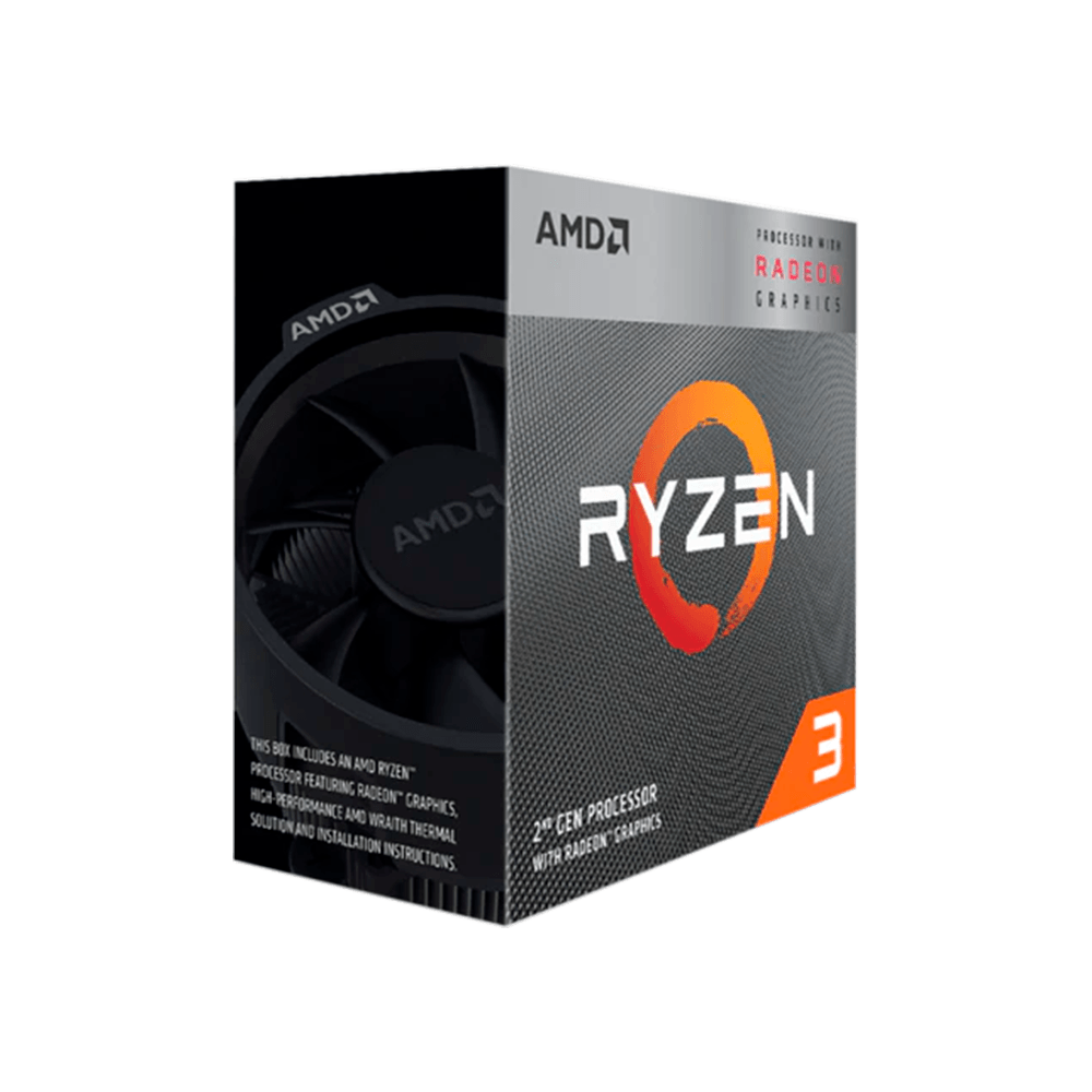 Procesador amd am4 ryzen 3 3200g 3.6ghz/4mb