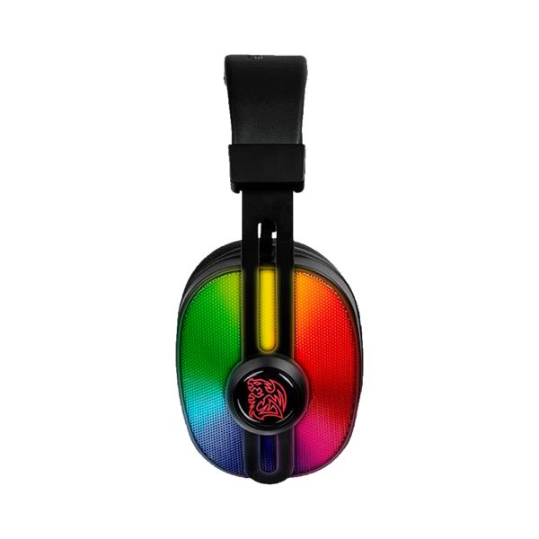Auricular con microfono gamer 3.5mm/usb/rgb pulse g100 ht-pls-anecbk-28 thermaltake