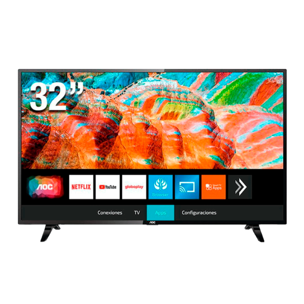 Televisor 32" aoc 32s5295 hd dig/smart/hdmi/usb/rca/lan