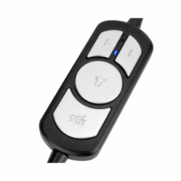 Headset ksh-290 sekual klip c/cont vol/usb/negro - Imagen 4