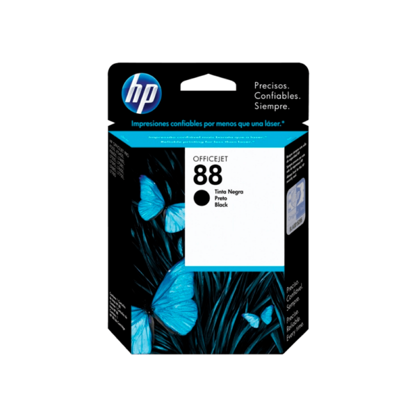 Tinta hp 88 negro c9385al 24,5ml ***