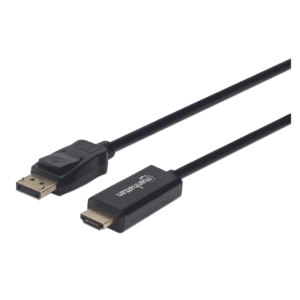 Cable dp/hdmi 153188 3mt fhd/60hz bolsa negro