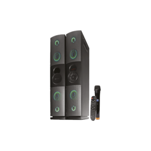 Parlante klip kfs-600 2800w dueto usb/ bluetooth/ fm/ jack 3.5mm/ negro