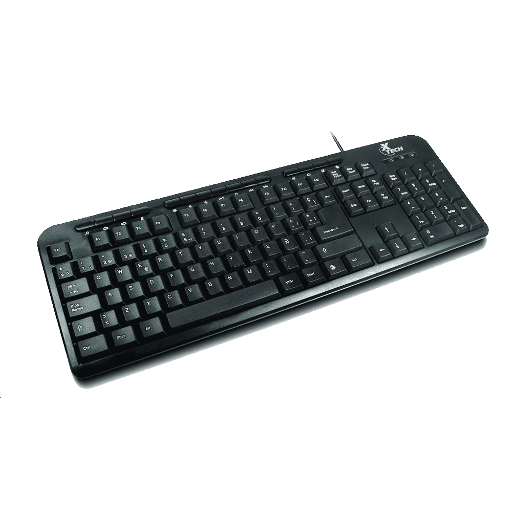 Teclado xtech usb xtk-130 multimedia/ esp