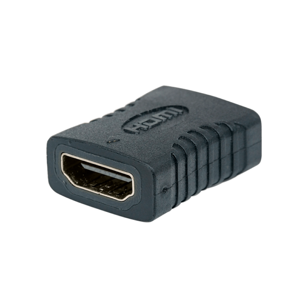 Adaptador cople hdmi h/h 353465 4k/60hz negro bolsa