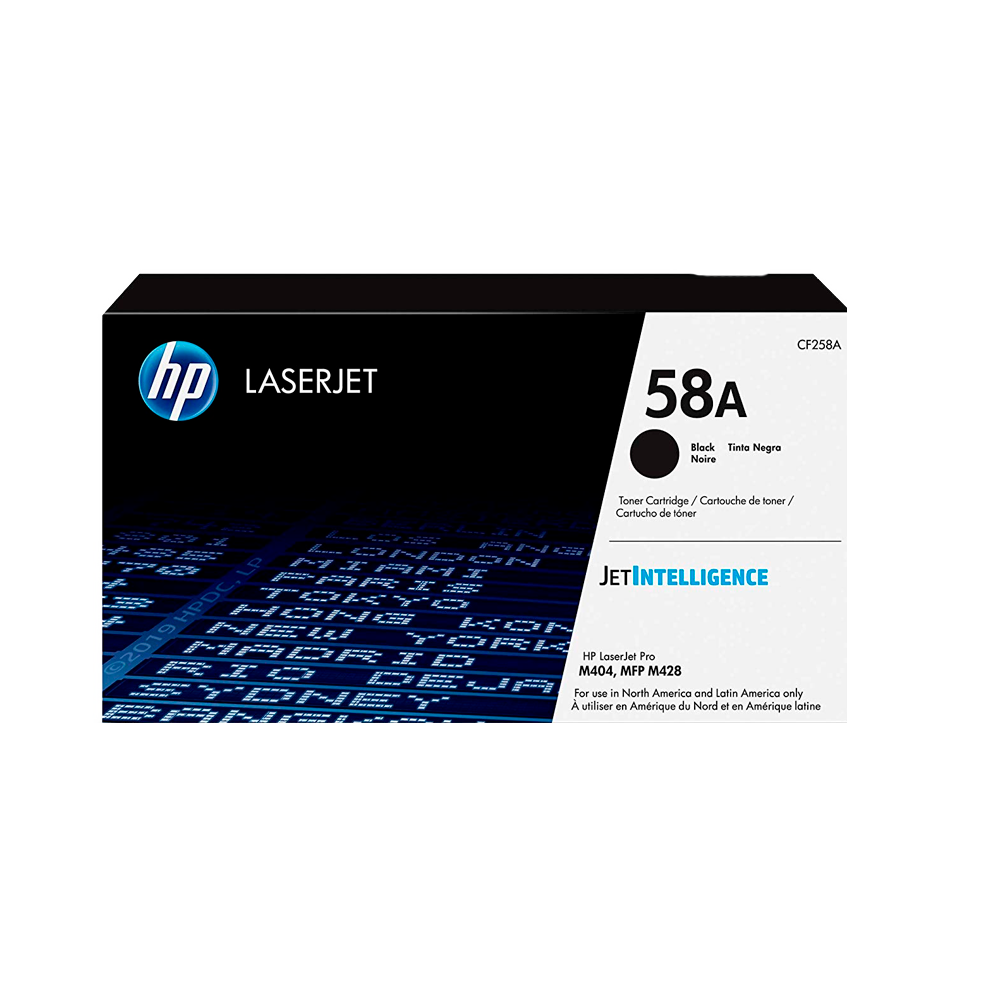Toner hp 58a negro cf258a