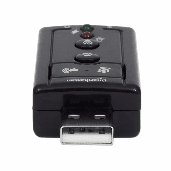 Adaptador fone+mic/usb 2.0 152341 3d virtual de 7.1 canales/ control de volumen/ 3.5mm - Imagen 5