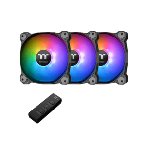 Demo cooler thermal pure 12 argb sync radiator fan 3pack cl-f079-pl12s