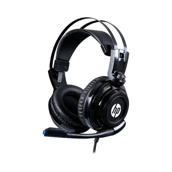 Auricular con microfono gamer hp h200 headph 3.5mm 1 jack/ negro
