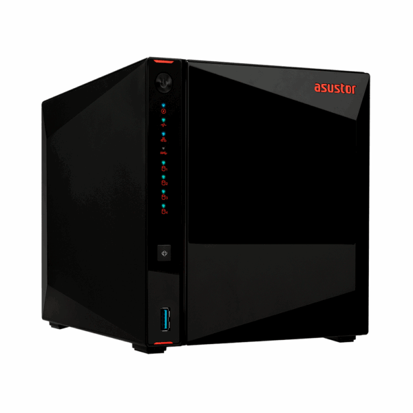 Almacenamiento nas asustor as5304t 1.5/4ddr4/4hd/2lan/hdmi/3usb3.2 - Imagen 2