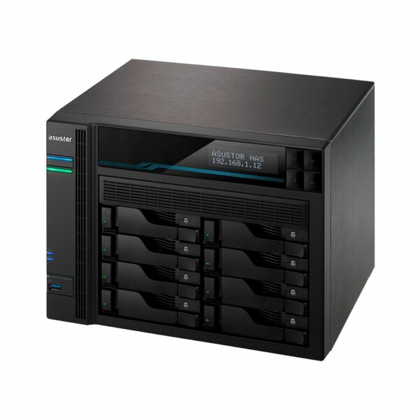 Almacenamiento nas asustor as6508t qc2.1/8bay/8gb/2 m.2/4-gblan/2usb3.2 - Imagen 5