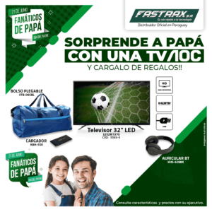 Televisor 32" aoc le32m1370 kit+carg kbh-550+bolso xtb-095bl+fone+m khs-628bk