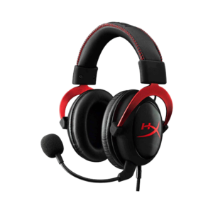 Auricular con microfono gamer hyperx khx-hscp-rd cloud ii headph 3.5mm 7.1 negro/rojo