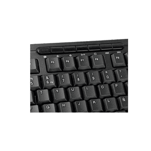 Teclado con mouse xtech usb xtk-301s esp/ negro - Imagen 2