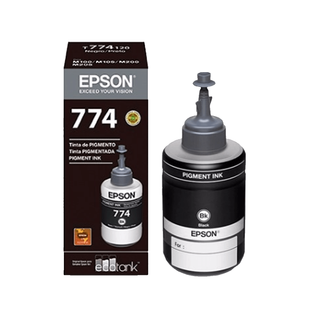 Tinta epson t774 120 negro m100/m105/m200/m205