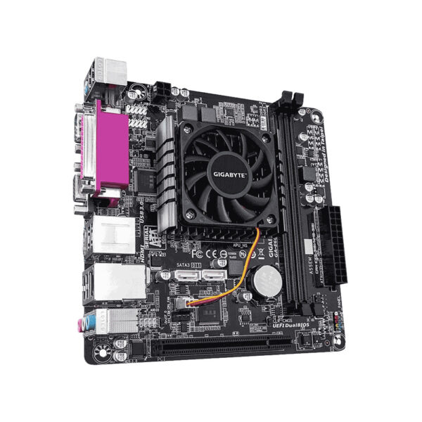 Placa madre + procesador gigabyte amd ga-e6010n dc 1.35/v/s/r/hdmi/com/serie/dd3/matx