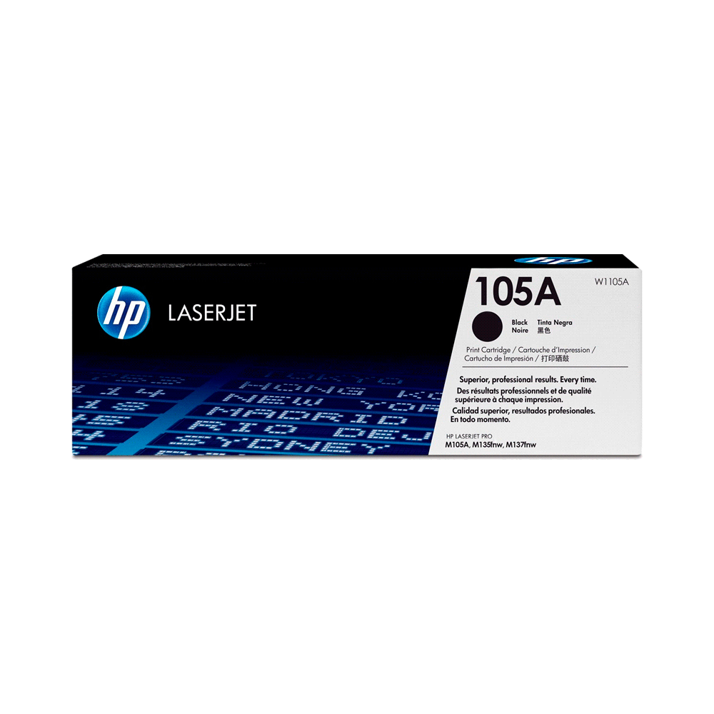 Toner hp 105a negro w1105a m107w/ 135w /137w