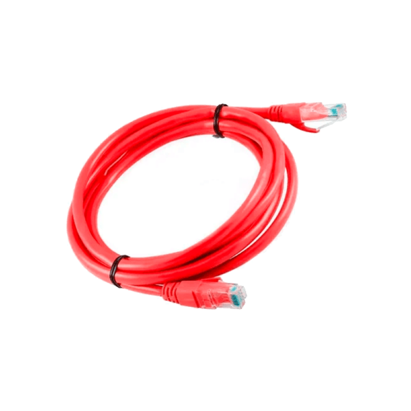 Networking lanpro patch cord utp 3mt cat.6 rojo lp-4c6dusrd3c
