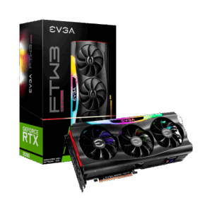 Placa de video evga rtx3090 ftw3 ultra gaming 24gb gddr6x 24g-p5-3987-kr led argb