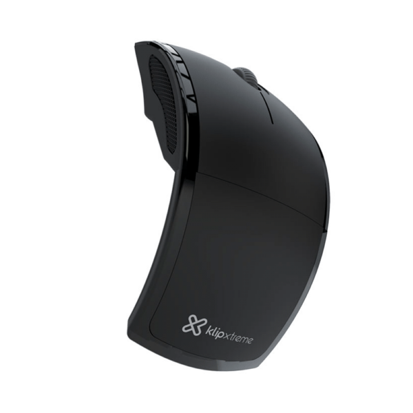 Mouse wireles kmw-375bk klip plegable 1000dpi/3d 3 botones/ negro