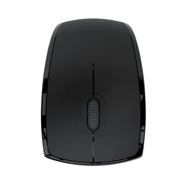 Mouse wireles kmw-375bk klip plegable 1000dpi/3d 3 botones/ negro