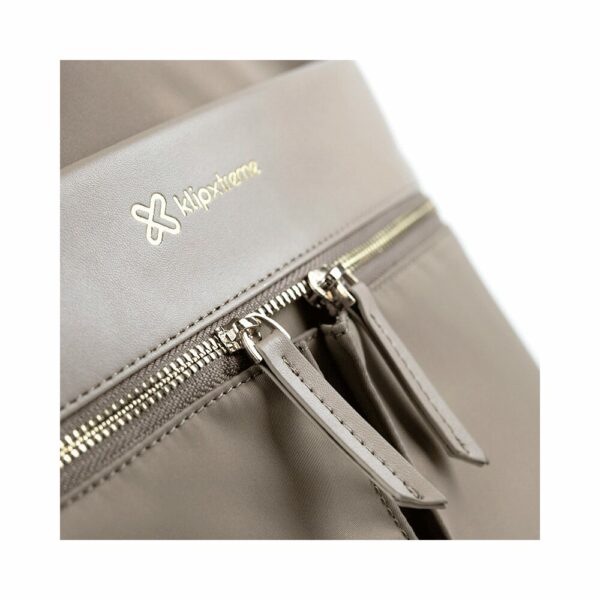Mochila klip 15.6" knb-467kh bari femenino khaki - Imagen 3