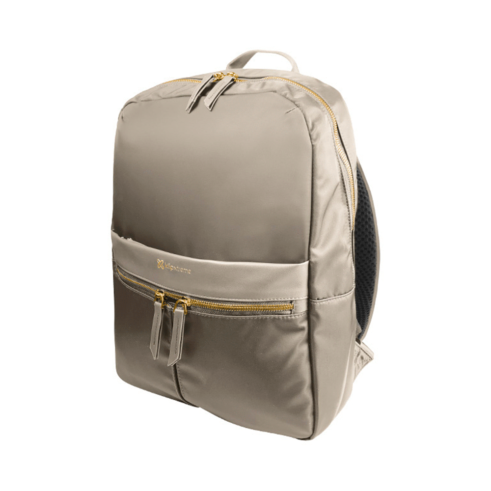 Mochila klip 15.6" knb-467kh bari femenino khaki