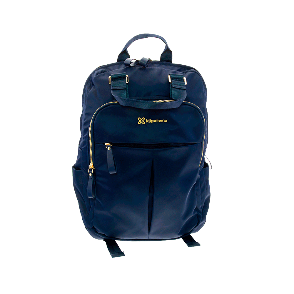 Mochila klip 15.6" knb-468bl toscana femenino azul
