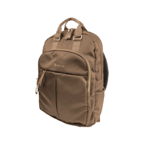 Mochila klip 15.6" knb-468br toscana femenino marron