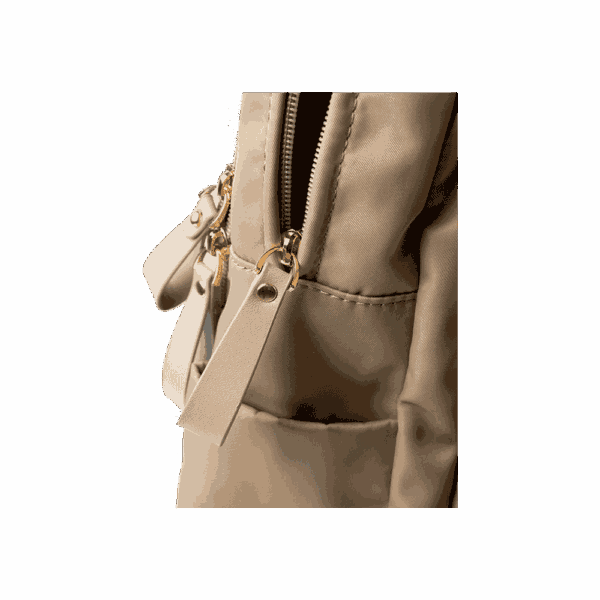Mochila klip 15.6" knb-468kh toscana femenino khaki - Imagen 3