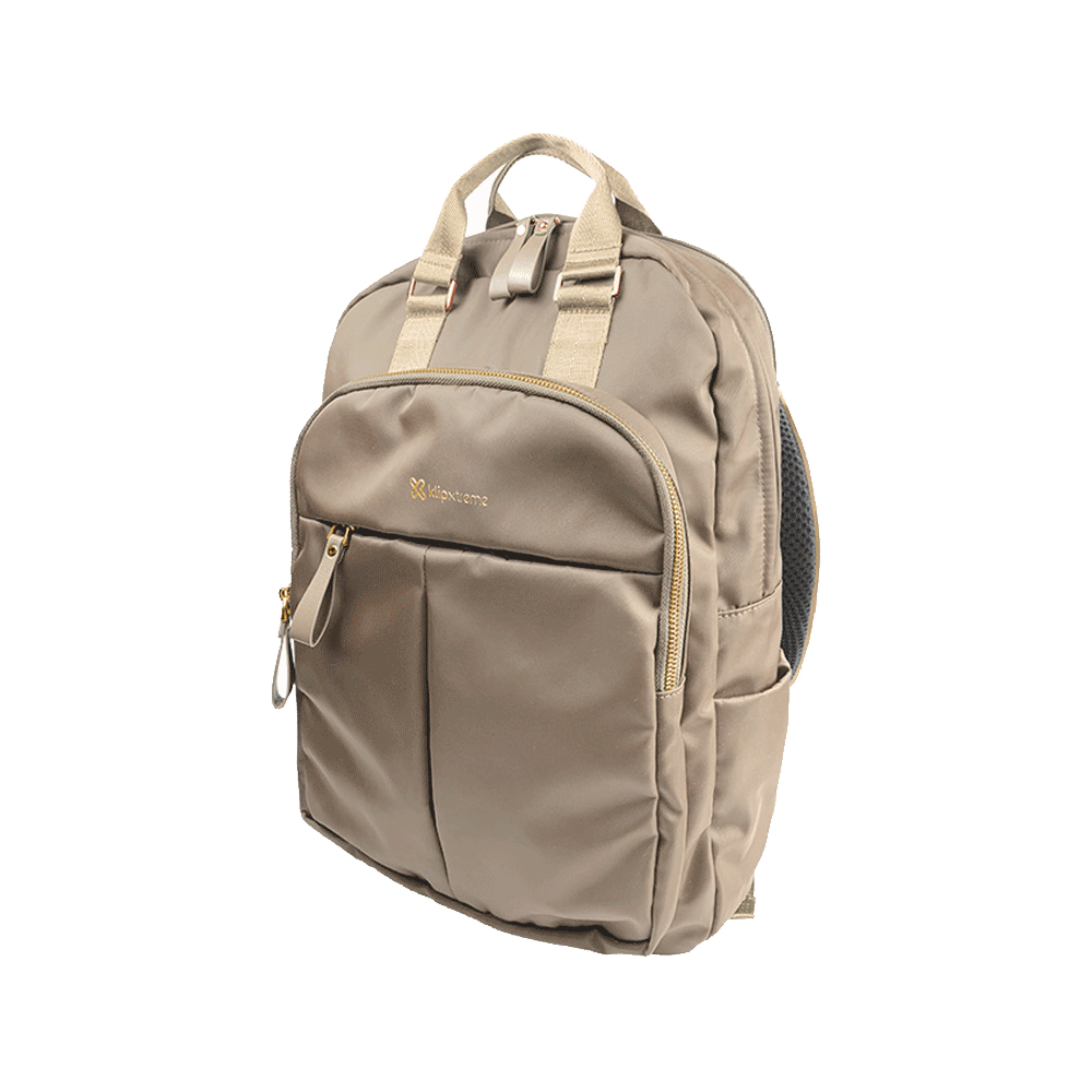 Mochila klip 15.6" knb-468kh toscana femenino khaki