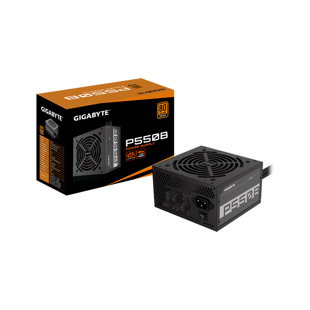 Fuente gigabyte 550w gp-p550b 80 plus bronze