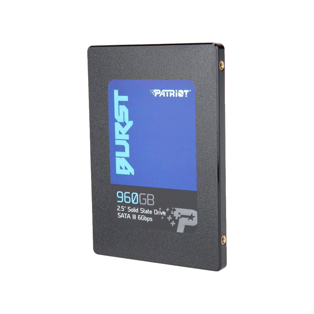Ssd sata3 960gb patriot burst pbu960gs25ssdr Sispar Sistemas del Paraguay