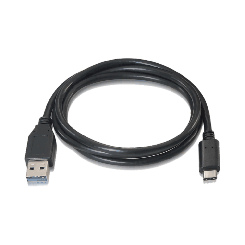 Cable ftx ftxcu001 usb-a/usb-c 1m negro