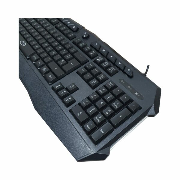 Teclado gamer usb ftxk623 rgb multimedia/numerico/español/negro - Imagen 3