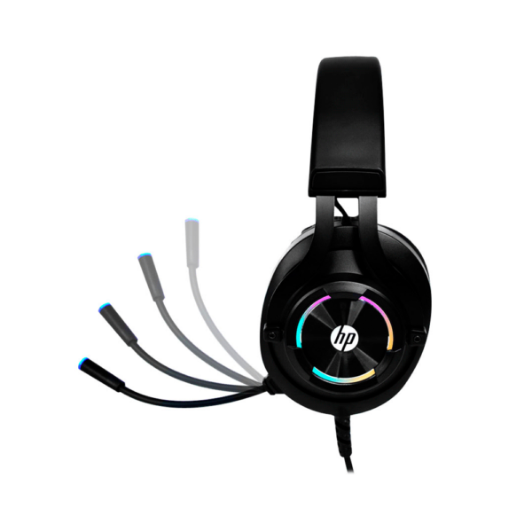 Auricular con microfono gamer hp h360gs headph 7.1 usb/rgb/negro