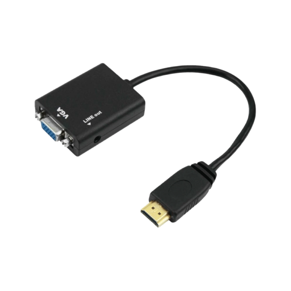 Cable convertidor hdmi m/vga /audio1080p